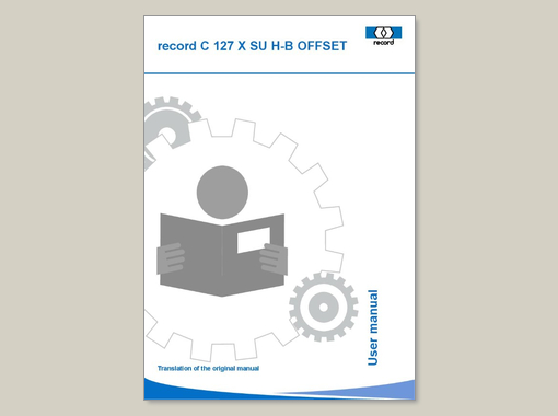 record C127 X SU H-B OFFSET – User manual