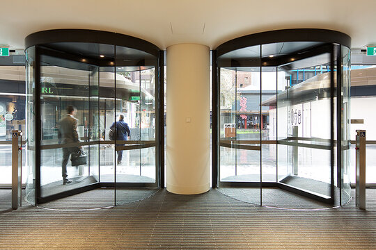 360 Collins Street - plaza entrance