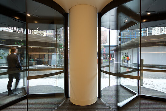 360 Collins Street - plaza entrance